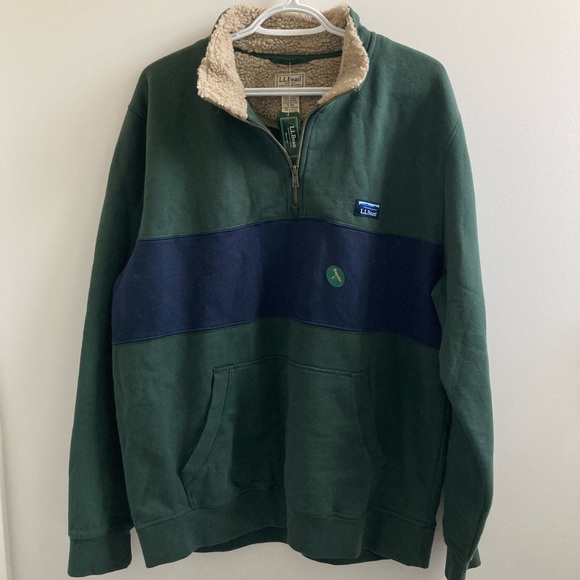 L.L. Bean Other - NWT - LL Bean Sherpa 1/4 zip sweater
